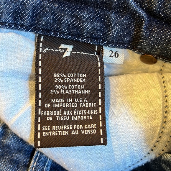 7 For Al Mankind Y2K A Pocket Denim Jeans - Picture 10 of 10